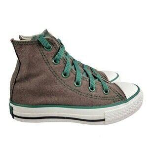 Converse Chuck Taylor All Star Hi-Top Kids Youth Size 12 Green Sneakers